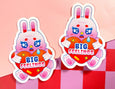 Kidnichols - Vinyl Sticker - Big Feelings Bunny
