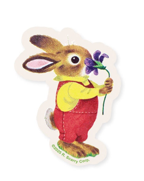 Three Potato Four X Richard Scarry® - Nicholas Bunny Iris Sticker