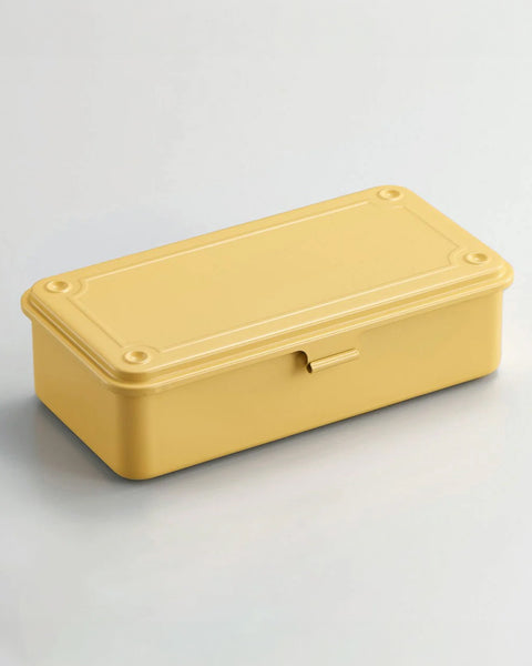 Toyo - Trunk Shape Steel Stackable Toolbox T-190 - Butter Yellow