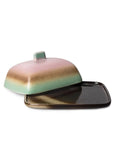 HK Living 70s Ceramics - Butter Dish - Mercury