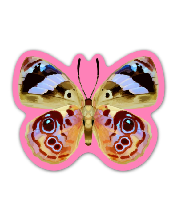Rags AF - Pink Butterfly! Sticker