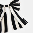 Chunks - Silk Bow Barrette in Stripes