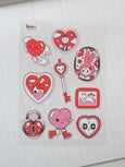 Natamori - Love Sticker Sheet