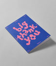 Wrap - Greetings Card - Big Thank You