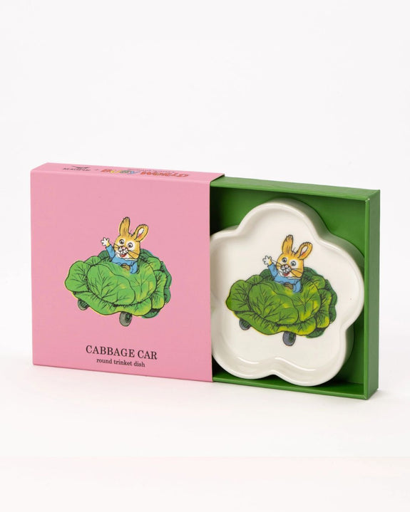 Magpie x Richard Scarry - Trinket Dish - Cabbage Car