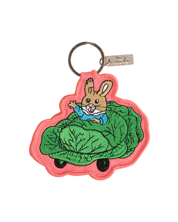Magpie X Richard Scarry - Key Charm - Cabbage Car