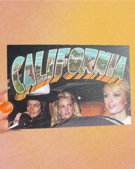 Astral Weekend - California Triple Threat Postcard