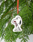 Peanuts - Bauble- Snoopy Candy Cane