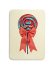 Canonbury Press - Berry Swirl Ribboned Lollies Greeting Card