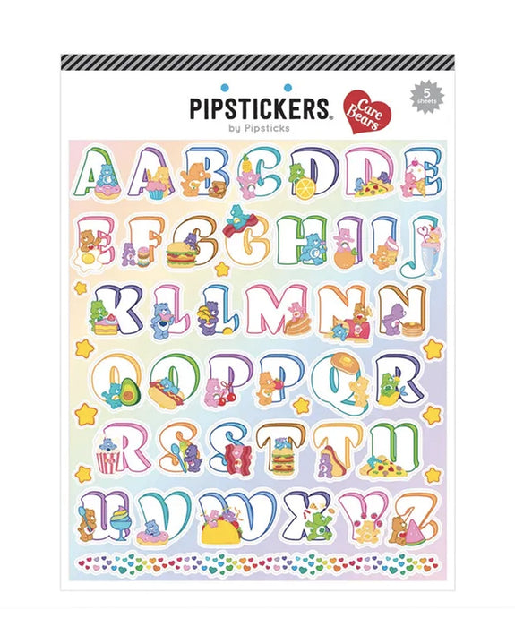 PipStickers - Care Bears Beary Hungry Big Alphabet