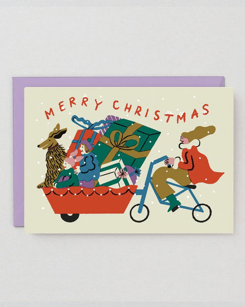 Wrap - Cargo Bike Christmas - Holiday Greeting Card