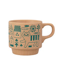 Decole - Walking Cat Mug - Stackable - Street