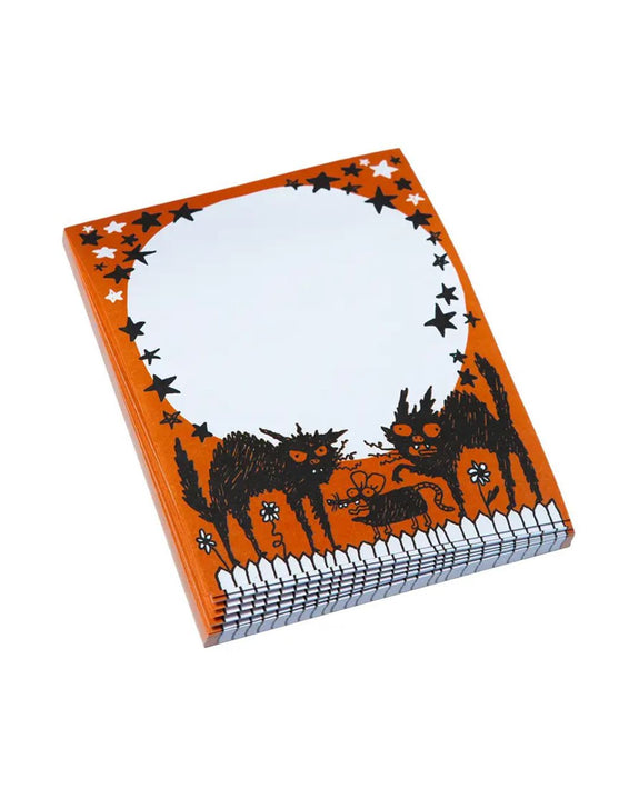 Gentle Thrills - Scaredy Cats Scratch Pad