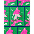 YUK FUN - Greetings card - Cat Walking Dog