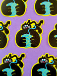 YUK FUN - Cat Ball Sticker