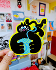 YUK FUN - Cat Ball Sticker