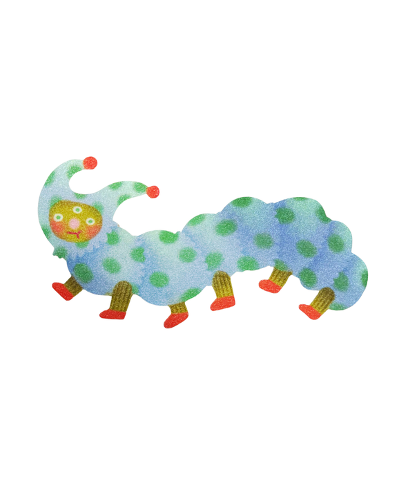Duck Ruai - Sticker - Sleepy Caterpillar