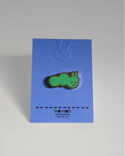 Natali Koromoto - "Caterpillar" Enamel Pin