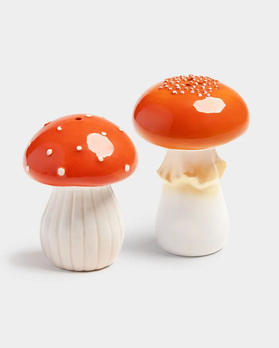&Klevering - Salt & Pepper Shakers - Mushrooms