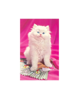 Found Image Press - Alert Fluffy Kitten Magnet