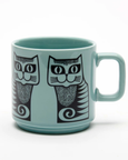 Magpie x Hornsea Mug - Cat Teal