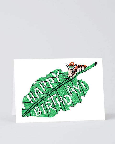 Wrap - Hb Caterpillar Greetings Card