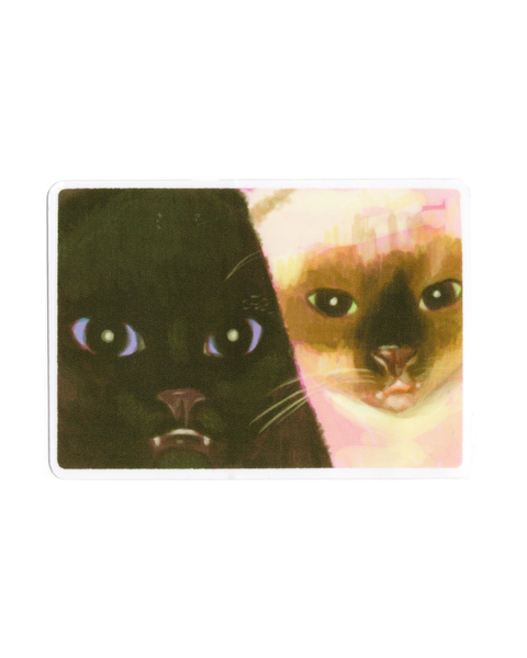 Rags AF - Cat Selfie! Sticker