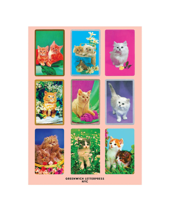 Greenwich Letterpress - Sticker Sheet - Cat Selfies