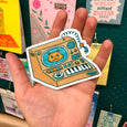Ashley Ronning - Meow Synthesiser sticker