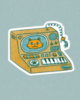 Ashley Ronning - Meow Synthesiser sticker