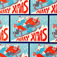 YUK FUN Christmas Card - Merry Xmas Sledgers
