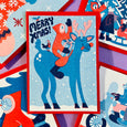 YUK FUN Christmas Card - Reindeer