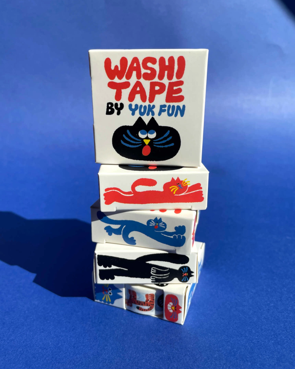 YUK FUN - Cat Meow Washi Tape