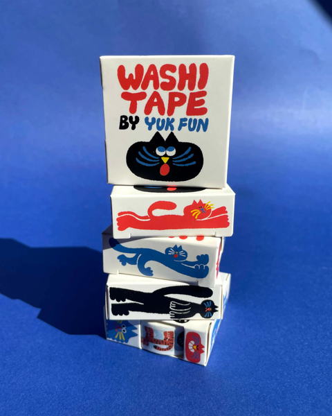 YUK FUN - Cat Meow Washi Tape