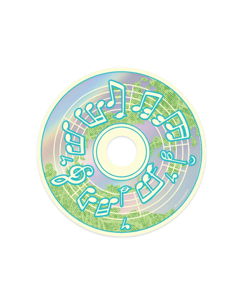 Rochelle Oh - Earth CD Flake Vinyl Sticker