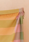 TBCo - Recycled Wool Blanket - Green Bold Check