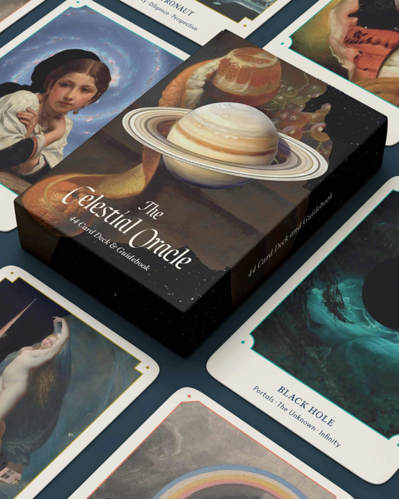 The Celestial Oracle: 44 Card Deck and Guidebook