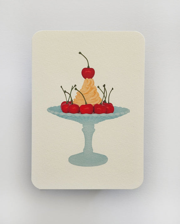 Canonbury Press - Mandarin Chantilly Cream Greeting Card