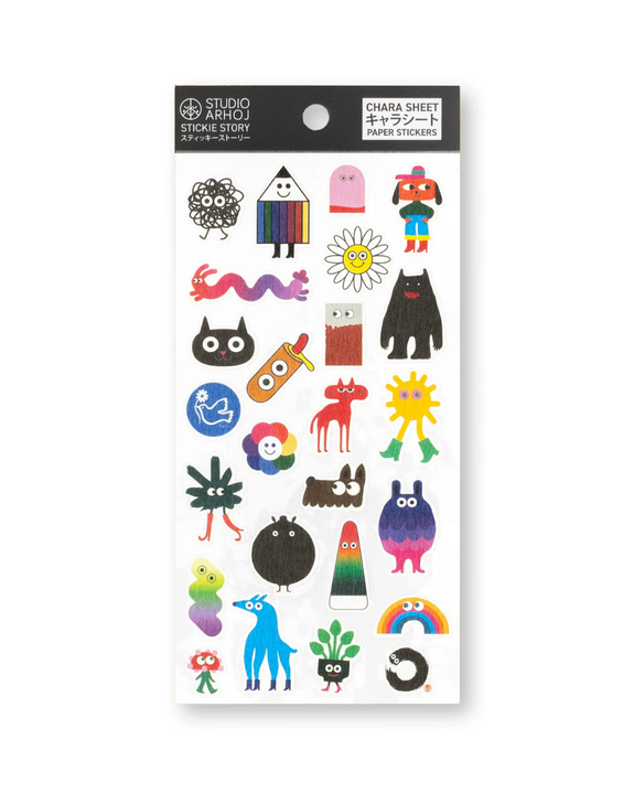 Studio Arhoj - Stickie Story - Chara Sheet