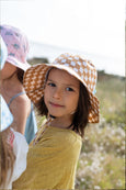 Acorn Kids - Checkmate Wide Brim Sunhat