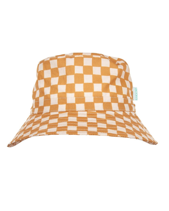 Acorn Kids - Checkmate Wide Brim Sunhat