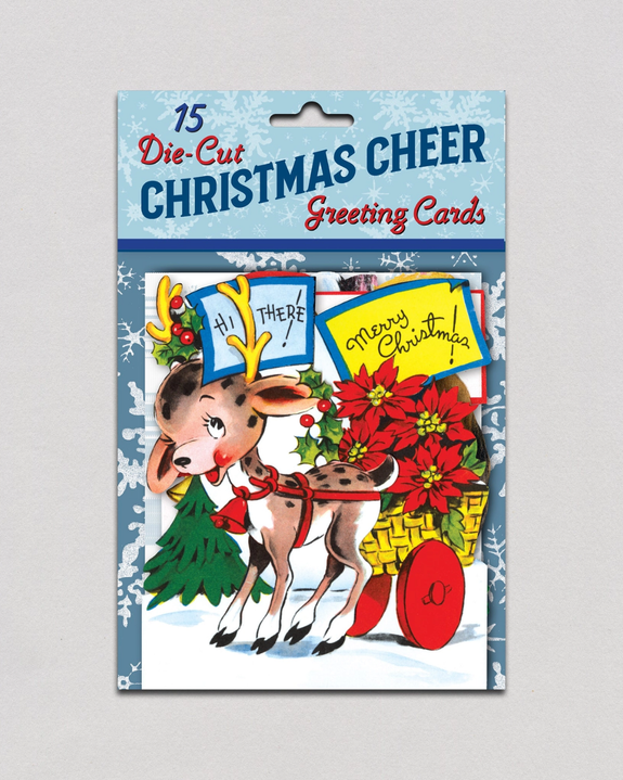 Laughing Elephant - Christmas Greeting Card Packet - Christmas Cheer