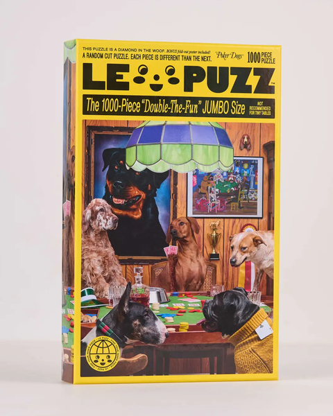 Le Puzz - Poker Dogs 1000 Piece Puzzle