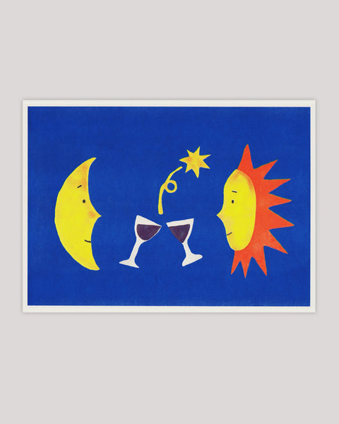 Jumbo Press - Cheers A3 Print