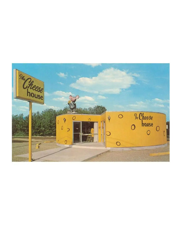 Found Image Press - Cheese House Postcard