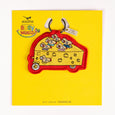 Magpie X Richard Scarry - Key Charm - Cheesecar