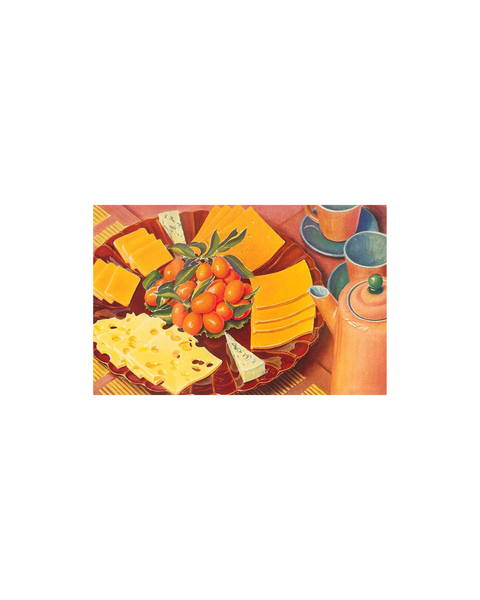 Found Image Press - Cheese Plate Magnet