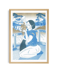 KIBLIND Atelier - Hélène Jeudy - Chef - A3 Poster