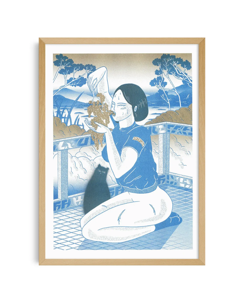 KIBLIND Atelier - Hélène Jeudy - Chef - A3 Poster