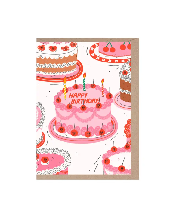 Rumble Cards - Cherry Birthday Cake Cake